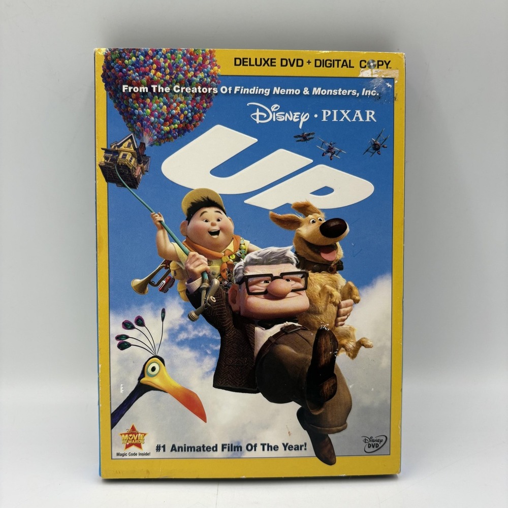 Up 2-Disc Deluxe DVD Disney Pixar Digital Copy Animated‎ Movie PG Region 1 Film